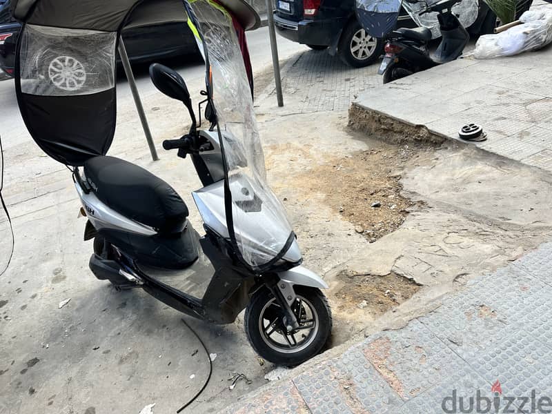 Used electric moto Bush look fs 2000W 2