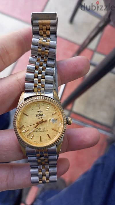 jovial watch vintage like new not battery