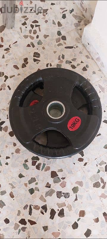 2 × 10kg olympic plates