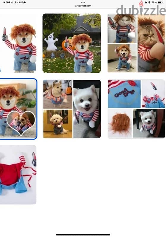 chucky costume small size from 2 kg to 7kg 2