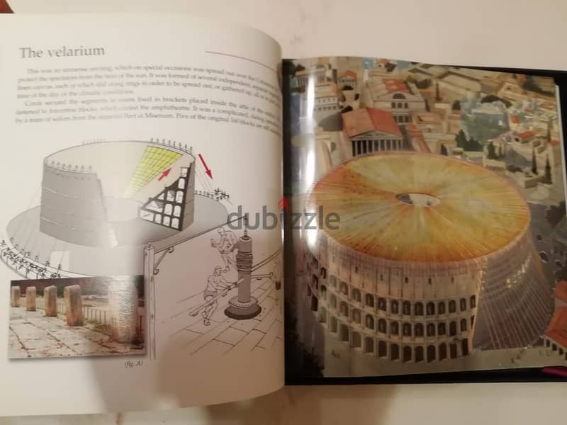 Rome Then and Now in Overlay Hardcover Book by Giuseppe Gangi in box i 4