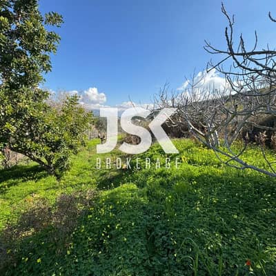 L16983 - Land For Sale In Qortada With A Nice View