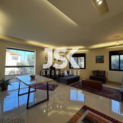 L16985 - Decorated Apartment For Rent in Mansourieh