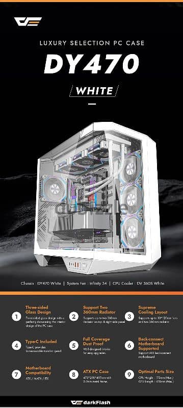 Masterpiece Gaming Rendering Workstation Full White PC Setup 10