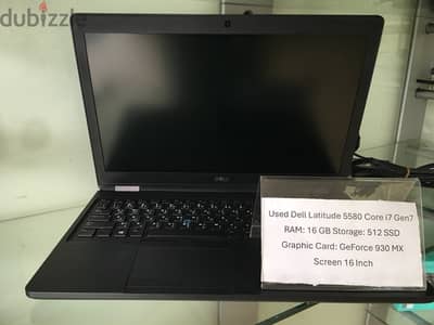 Used Dell Latitude 5580