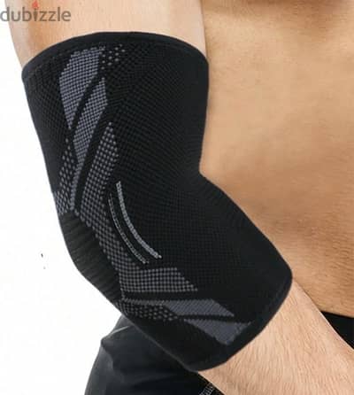 elbow or knee support gym black