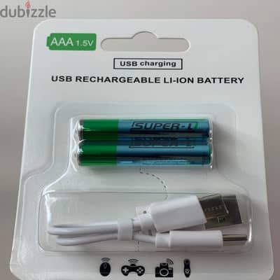 Fast-Charging AAA Lithium Batteries – Reliable & Reusable