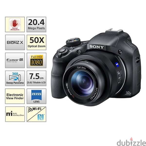 Sony HX350 Compact Camera with 50x Optical Zoom 1