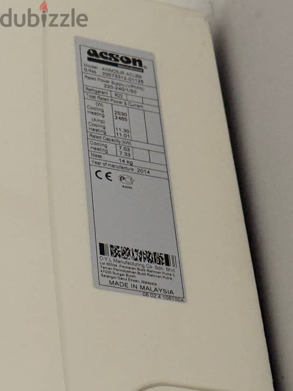 AC 24000btu 1