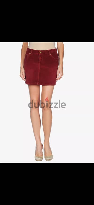 skirt corduroy bordo S to xL