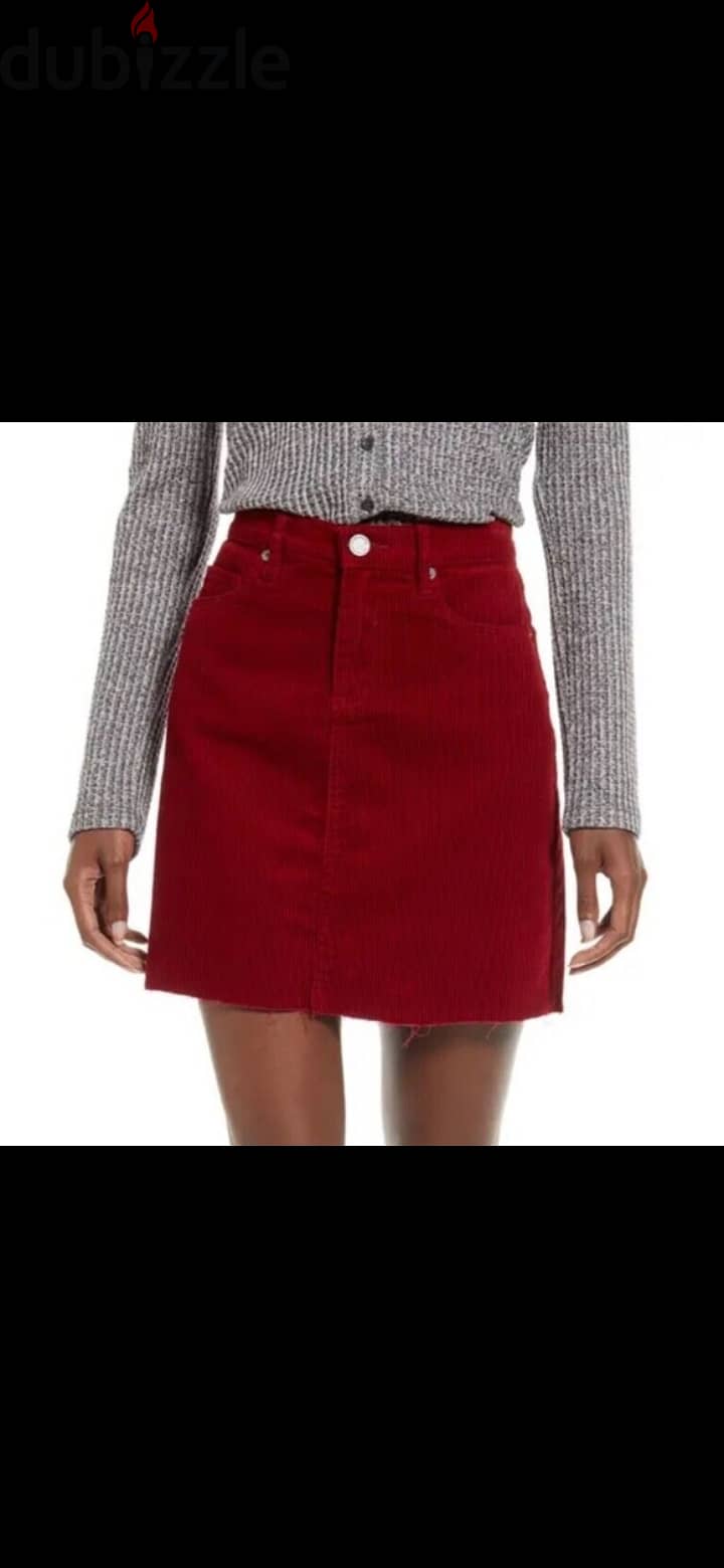 skirt corduroy bordo S to xL 6