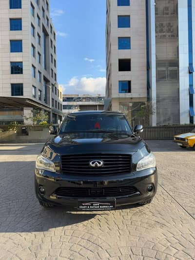 Infiniti Qx series 2013 V8 black on black company source