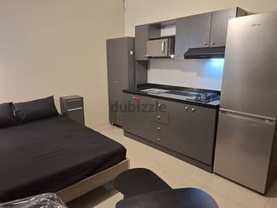 fully furnished studio for rent at the end of mkaless for 450$ monthly