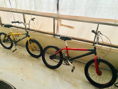 2 bike Santosa freestyle bikes