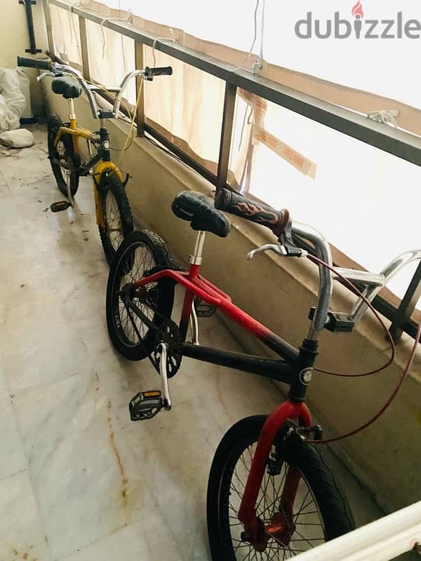 2 bike Santosa freestyle bikes 1