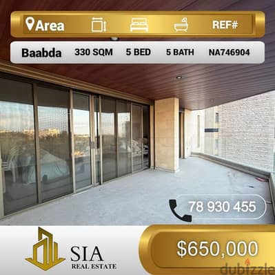 شقق للبيع في بعبدا apartments for sale in Baabda