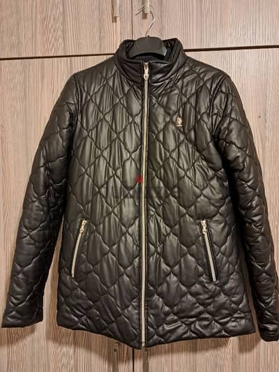 US  polo leather jacket