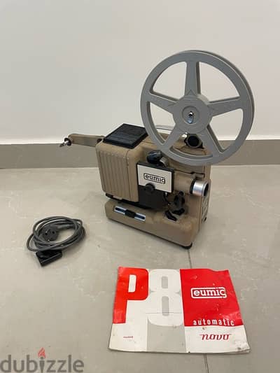 Vintage Eumig P8 Automatic 8mm Movie Film Projector