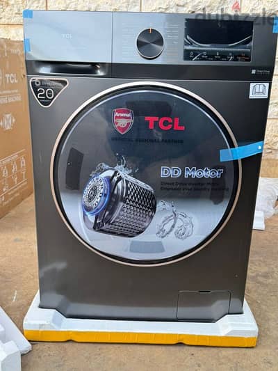 Washer&Dryer TCL 10kg/7kg غسالة مع نشافة تي سي أل