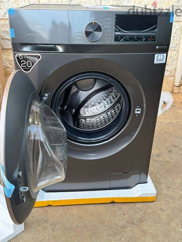 Washer&Dryer TCL 10kg/7kg غسالة مع نشافة تي سي أل 1