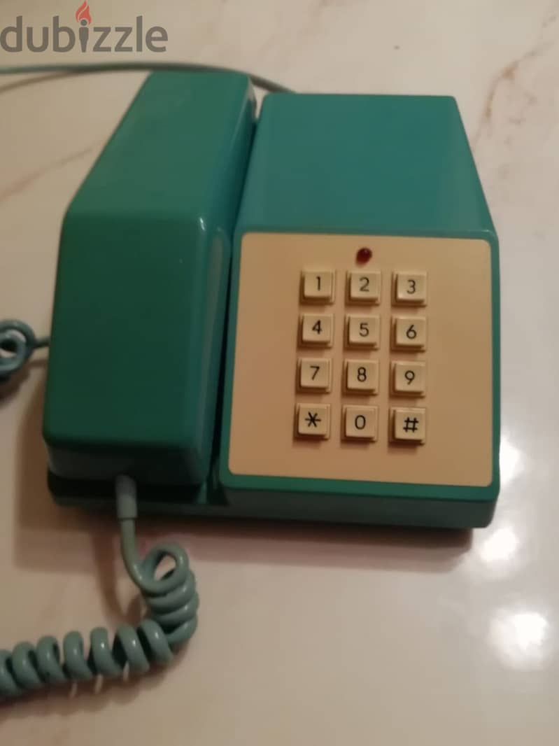 vintage 80s telephones 4 colors available 5