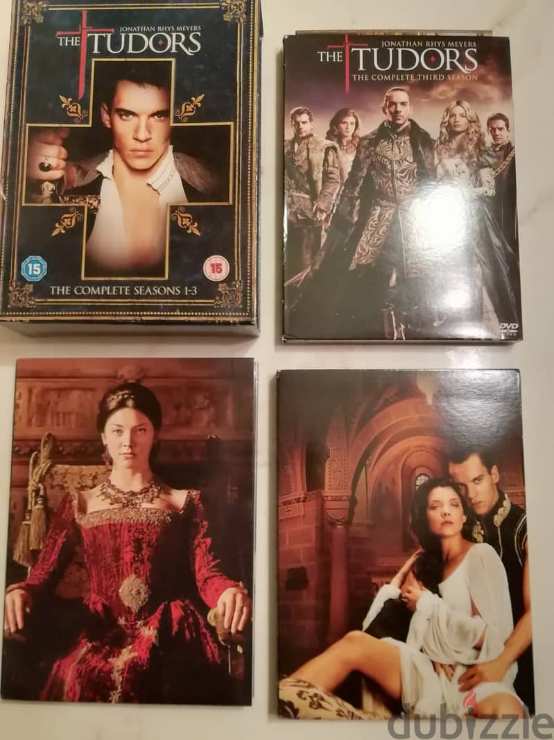 Tudors series complete 1 to 3 seasons on original dvds 1