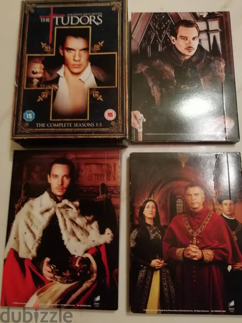 Tudors series complete 1 to 3 seasons on original dvds 5