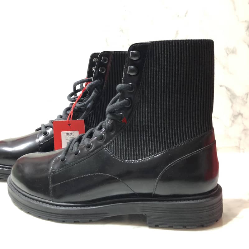 DIESEL - Black D-alabhama Bt Boots In T8013 Size 41 4