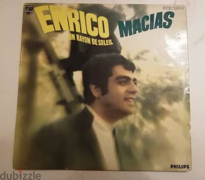 Enrico Macias – Un Rayon De Soleil vinyl album 33t