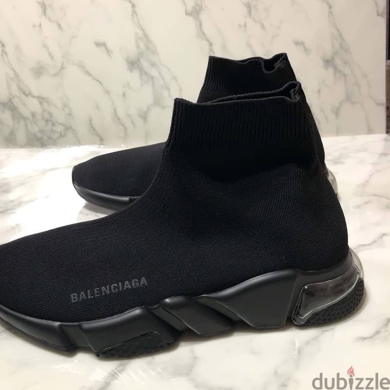 BALENCIAGA Speed Trainer  Black - Size 42 3