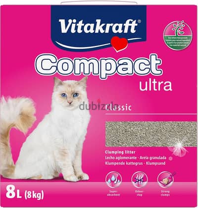 Vitakraft Compact Ultra Classic Clumping Litter