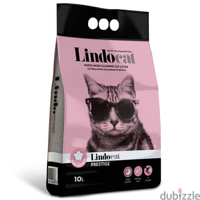 Lindocat Prestige Clumping Cat Litter - 5L