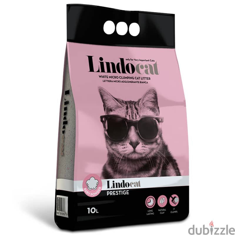 Lindocat Prestige Clumping Cat Litter - 5L 0