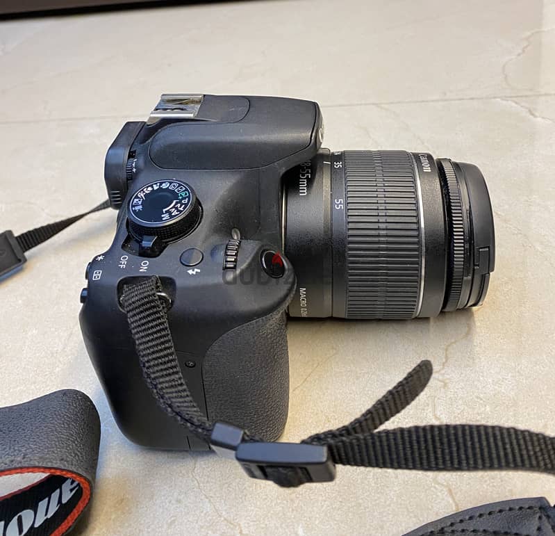 canon eos 1200 D with original bag and tripod 3