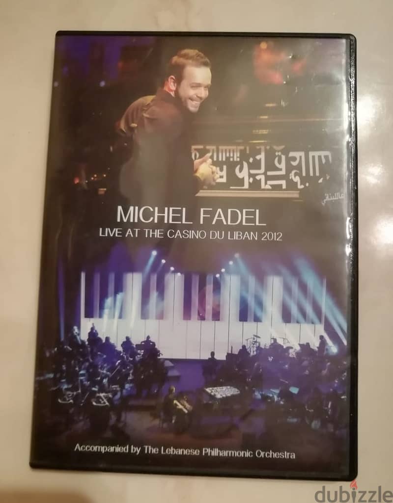 Michel Fadel Live at the Casino du Liban 2012 Accompanied By The Leban 0