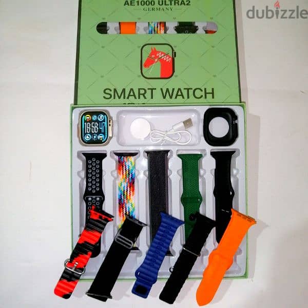 ULTRA 2 smart watch + 10 straps + selcon cover 2