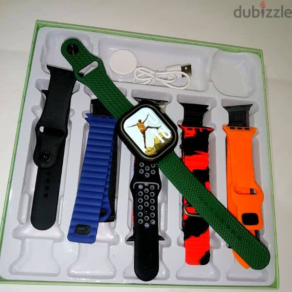 ULTRA 2 smart watch + 10 straps + selcon cover 7