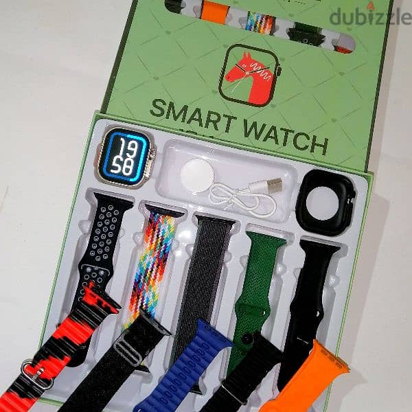 ULTRA 2 smart watch + 10 straps + selcon cover 11