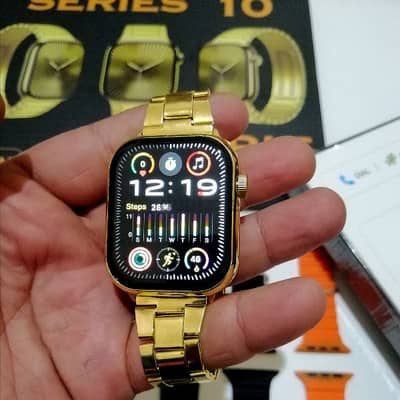 10$ SERIES 10 GOLDEN COLOR + 7 BAND full display, wireless charging