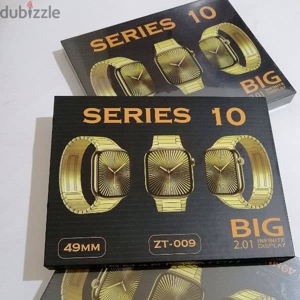 10$ SERIES 10 GOLDEN COLOR + 7 BAND full display, wireless charging 6