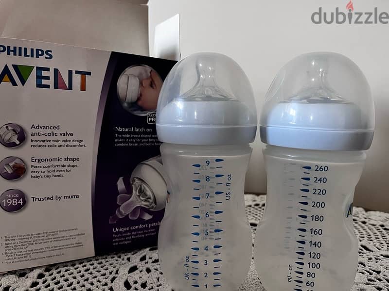 Avent feeding bottles 0