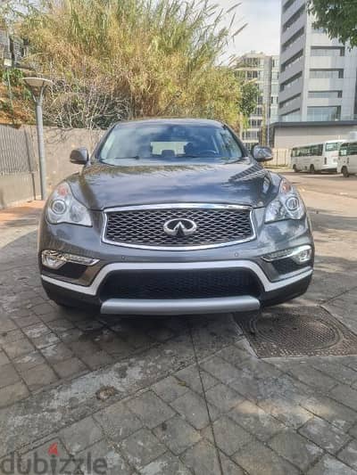 Infiniti Qx 50 Model 2018 Grey In Black Leather Company Source