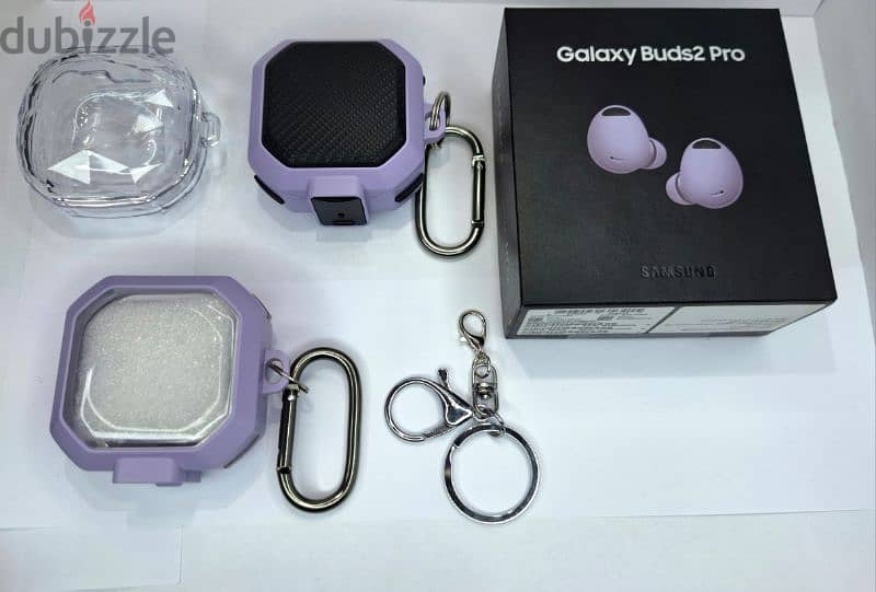 Galaxy Buds 2 Pro – Mint Condition, Fashionable Covers & Original Box! 0