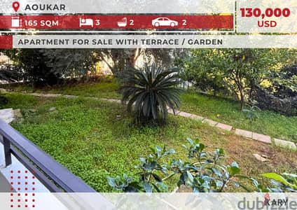 Apartment for Sale in AOUKAR 165m2 + 70 terrace garden