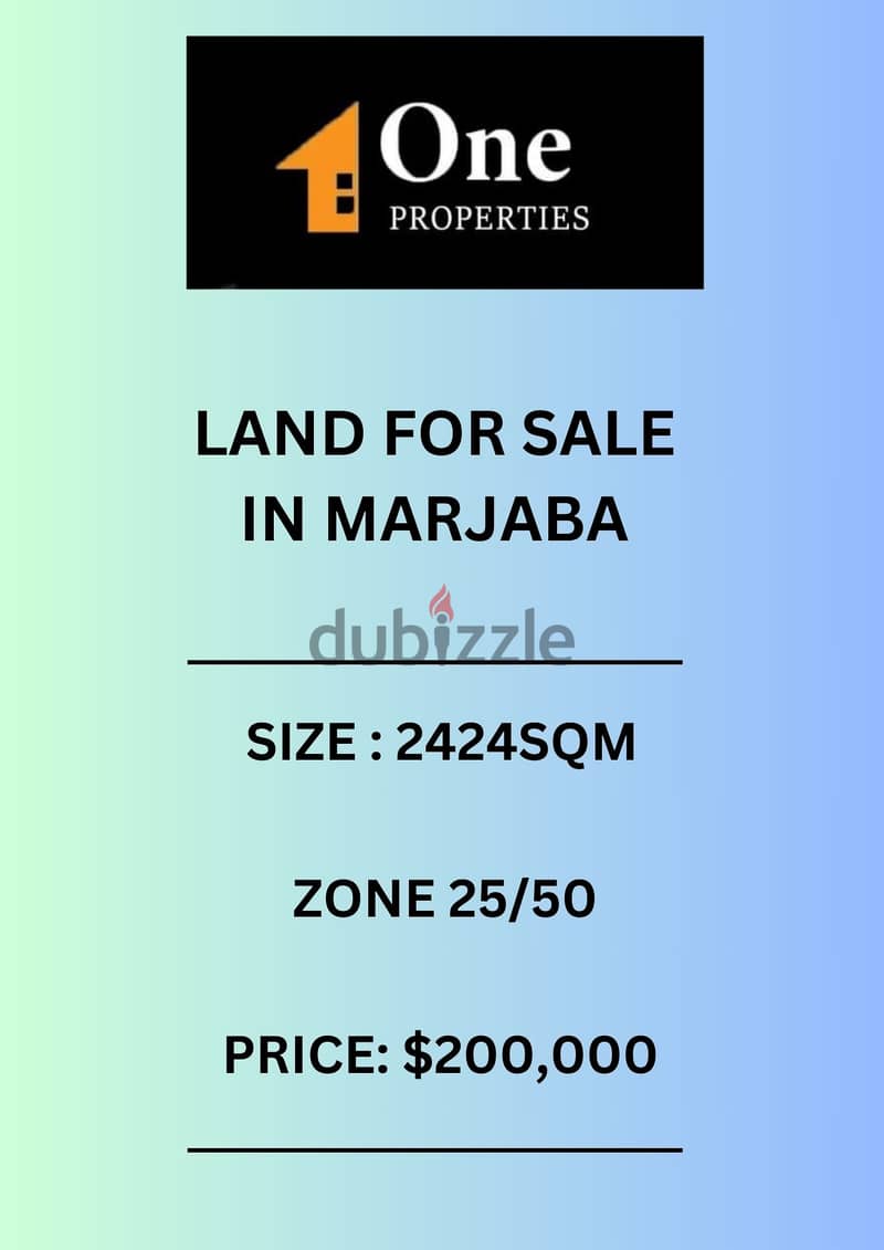 LAND FOR SALE IN MARJABA 0