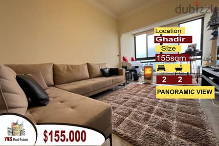 Ghadir 155m2 | Panoramic View | Calm Location | EH/RA |