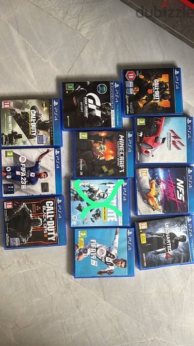 ps4 games in great condition