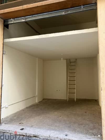 34 Sqm + Mezanine | Shop for rent in Mar Mikhael