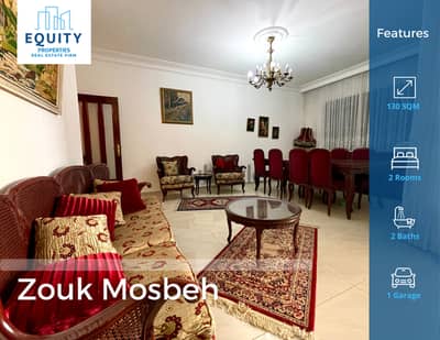 Furnished 130 SQM Apartment For rent Zouk Mosbeh شقة للإيجار #RK144525