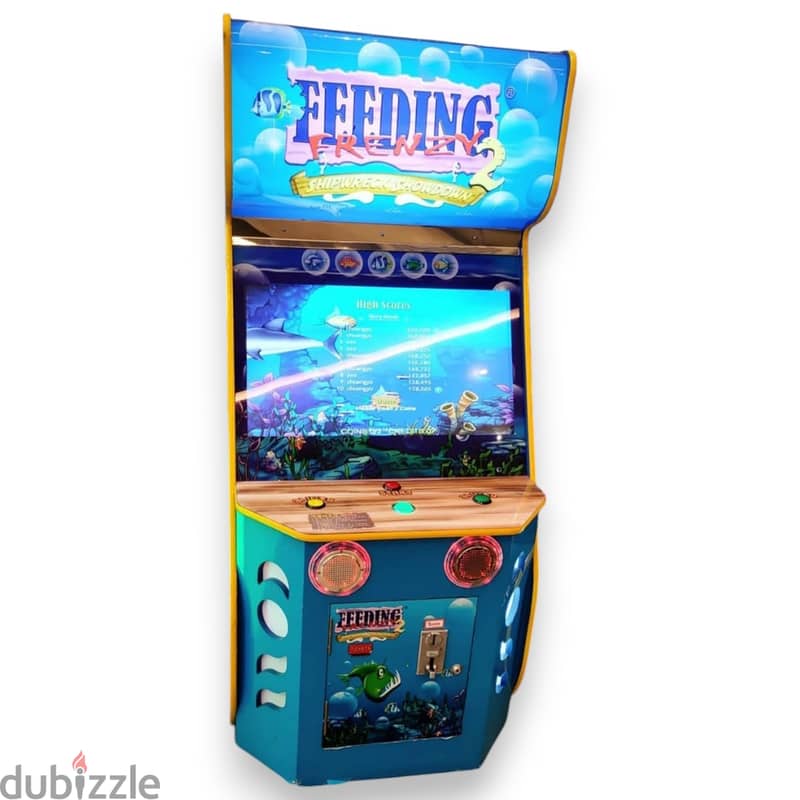 FEEDING FRENZY  - Coin Operated Arcade Machine (Refurbished) 1